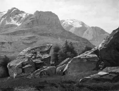Bjerglandskab