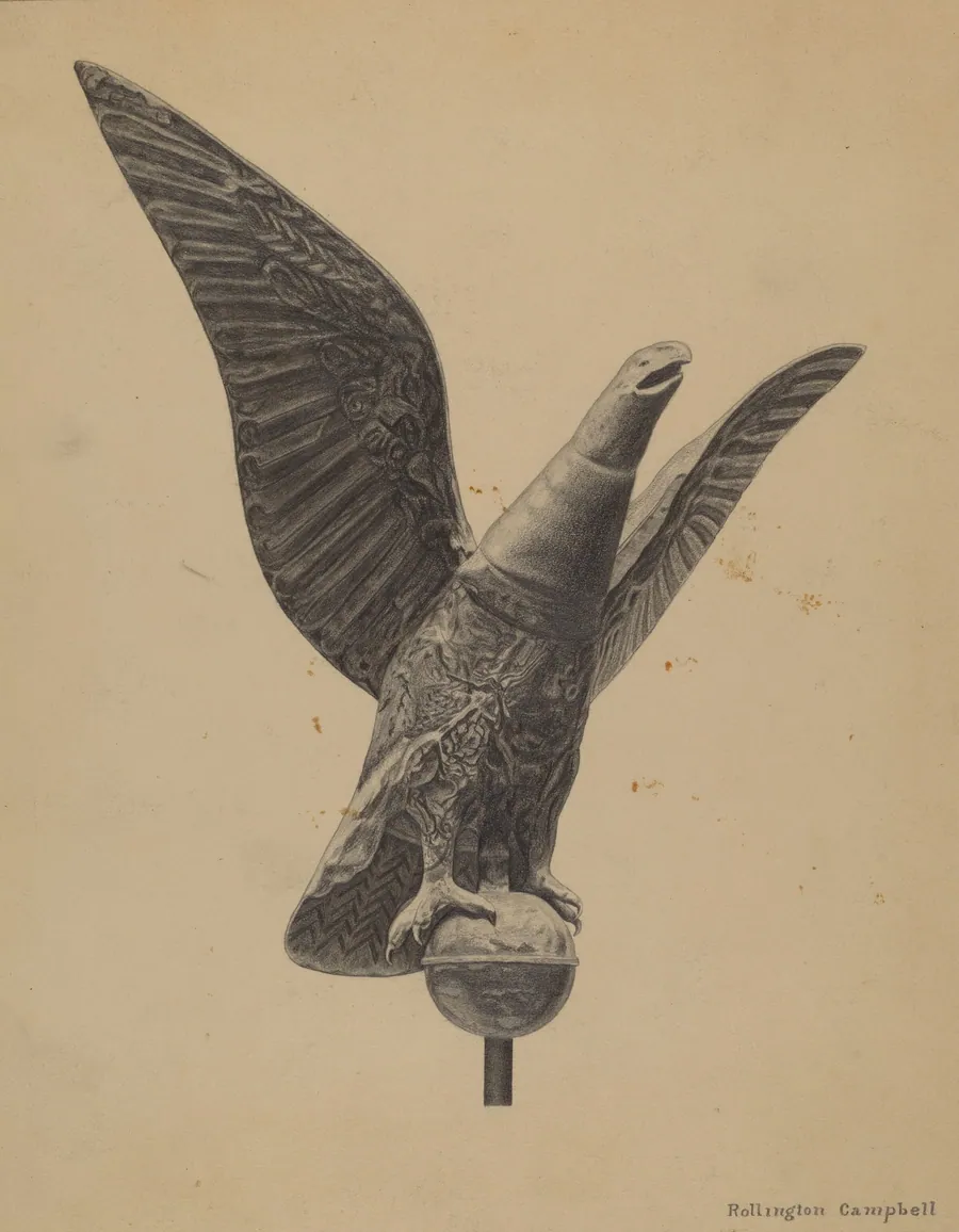 Weather Vane Finial by Rollington Campbell
