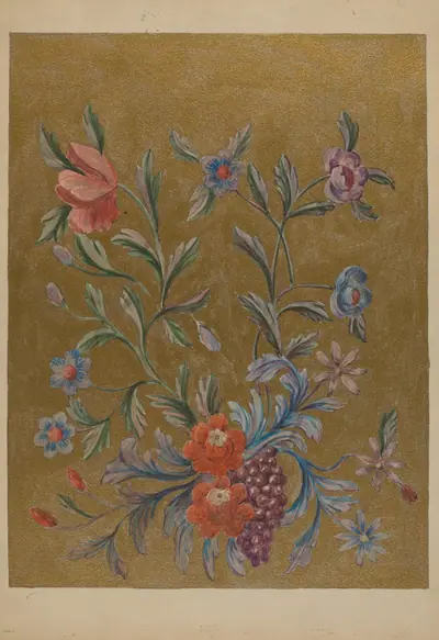 Detail of Painting on Altar Panel