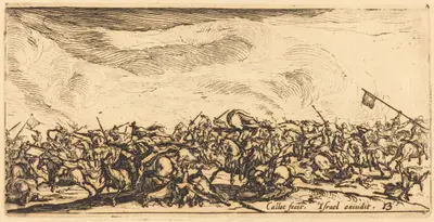 The Cavalry Combat with Swords