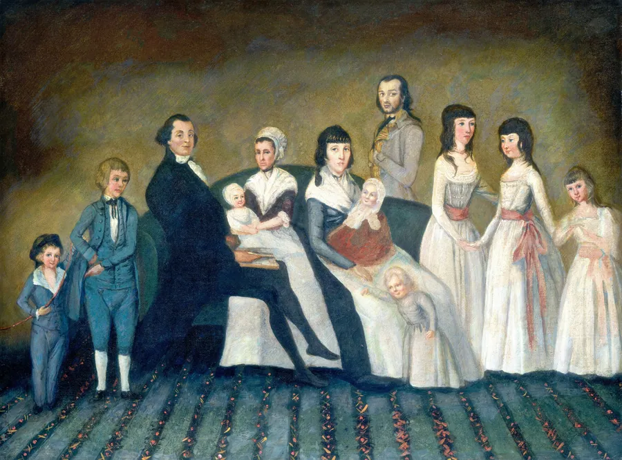 The Cheney Family by American 18th Century