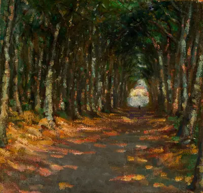 Allee dans le Parc