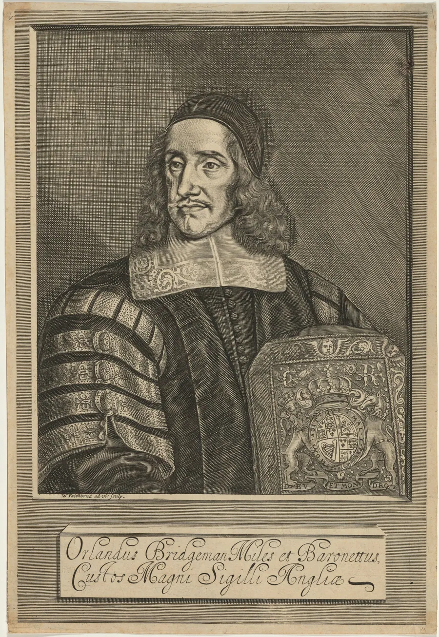 Sir Orlando Bridgeman by William Faithorne