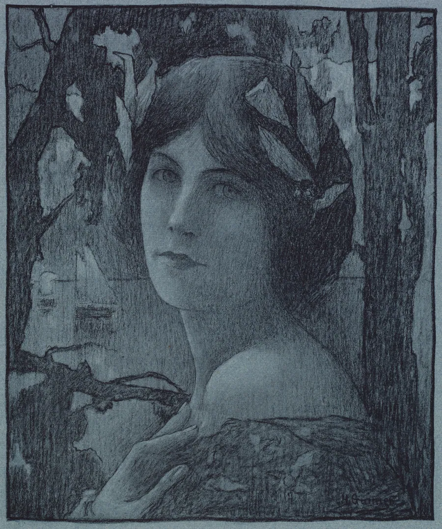 Gentle Night by Henri-Jules Guinier