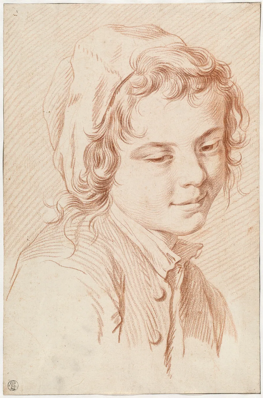 Head of a Boy by Edme Bouchardon