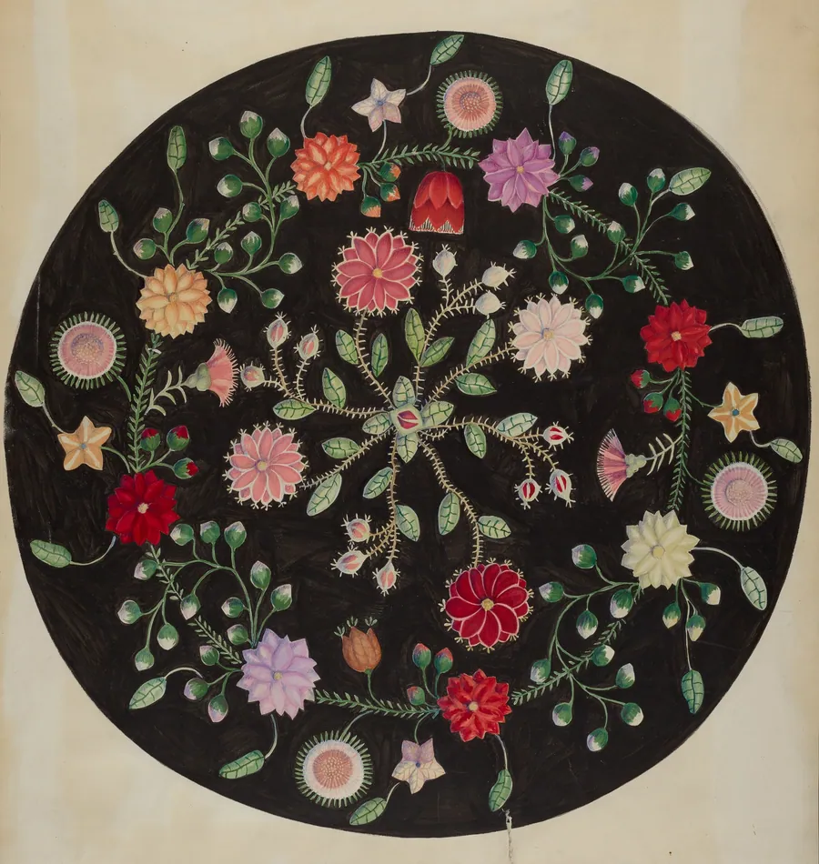 Round Sampler by Eva Wilson
