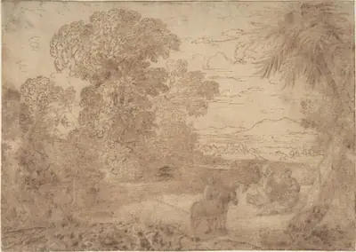 Landscape with the Rest on the Flight into Egypt