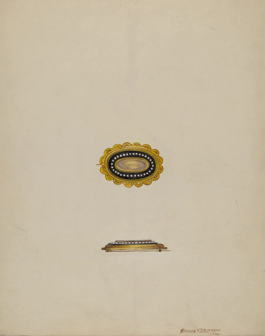 Brooch by Florence Stevenson