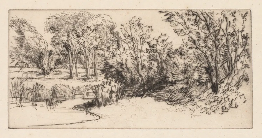 The Little Longparish by Francis Seymour Haden