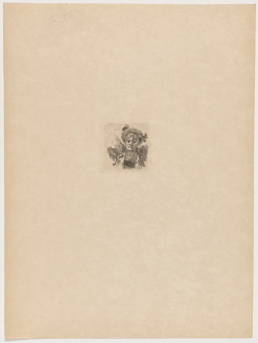 Tesson humain (Human Fragment) by Félicien Rops