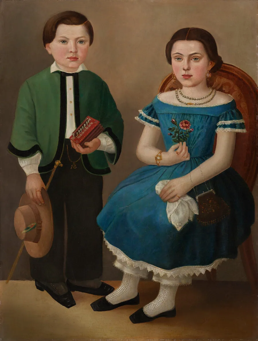 Boy and Girl by American 19th Century