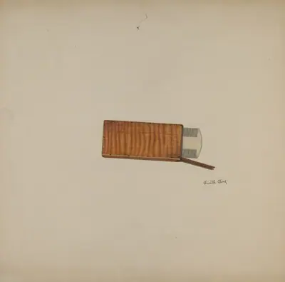 Shaker Comb and Case