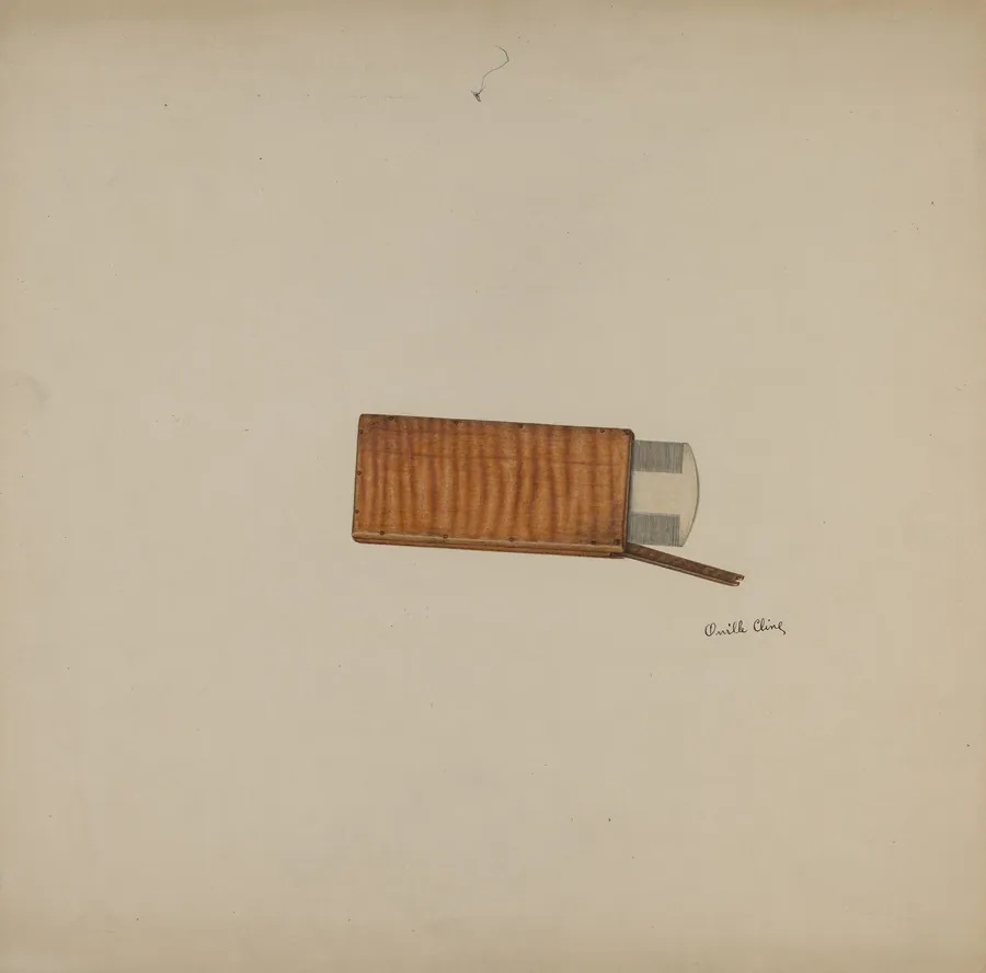 Shaker Comb and Case by Orville Cline