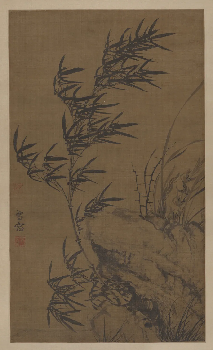 Bamboo in the Wind by Puming (Xuechuang)