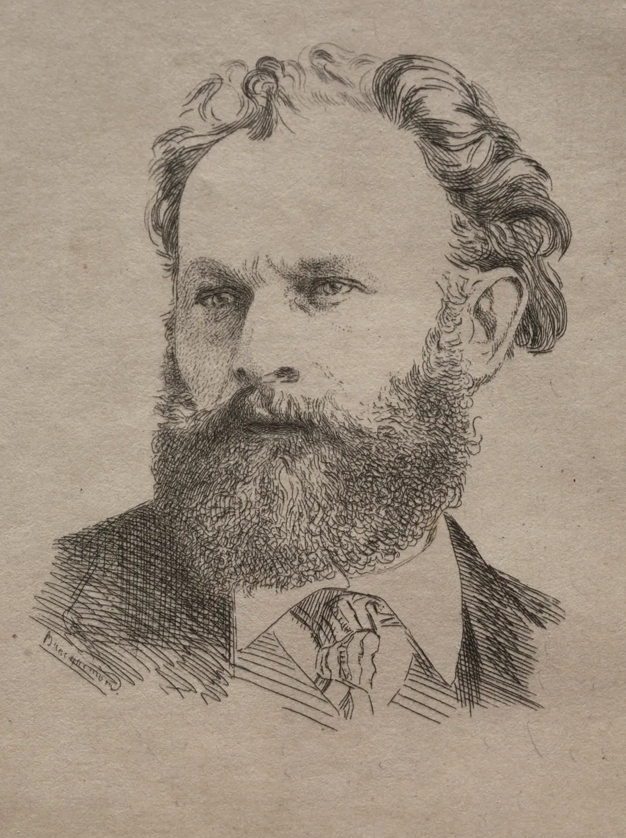 Edouard Manet by Félix Bracquemond