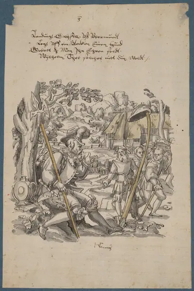 William Tell Refusing to Honor Governor Gessler's Hat