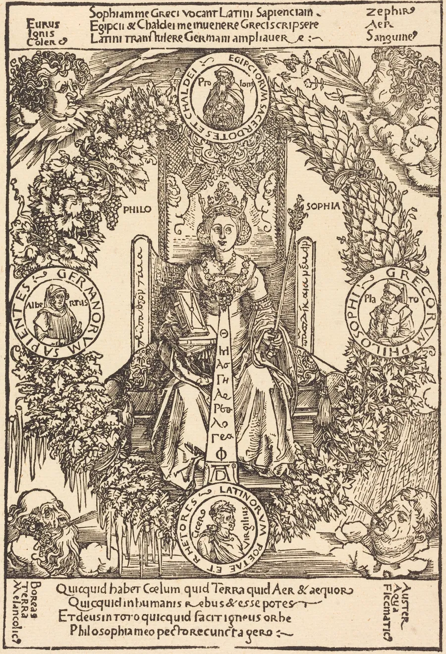 Philosophy by Albrecht Dürer