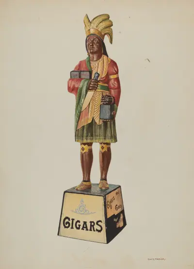 Wooden Indian