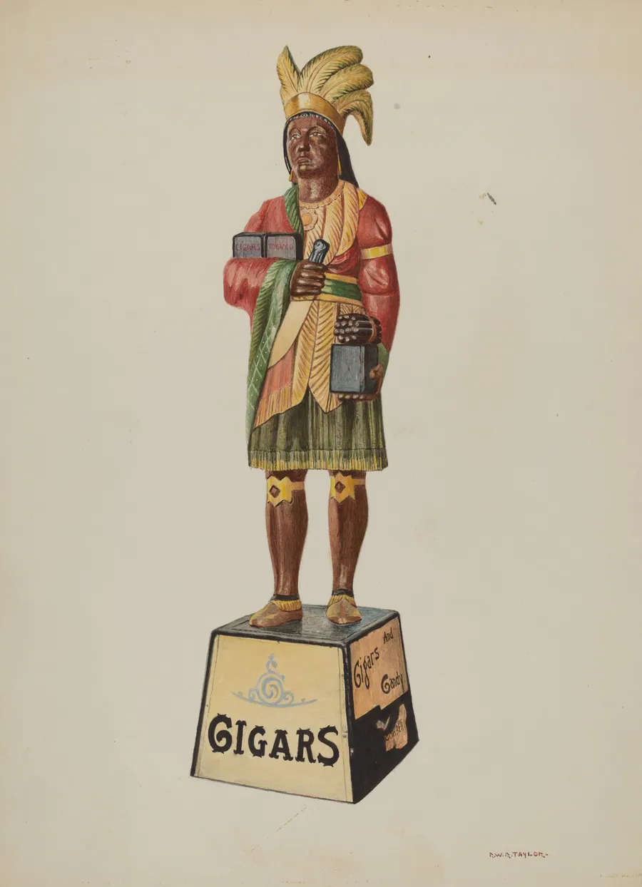 Wooden Indian by Robert W.R. Taylor