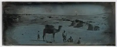 Desert near Alexandria (74. Près d’Alexandrie. Le désert. 1842.)