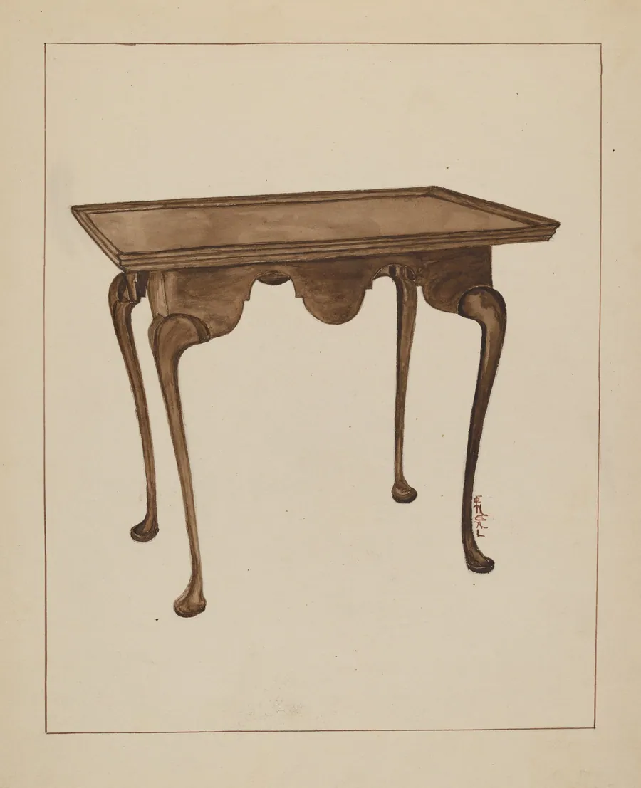 Tea Table by Florence Neal