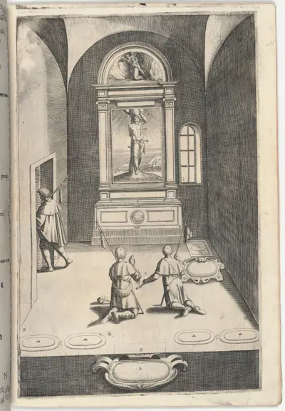 Chapel of Saint Sebastian (Cappella di San Sebastiano) [plate N]