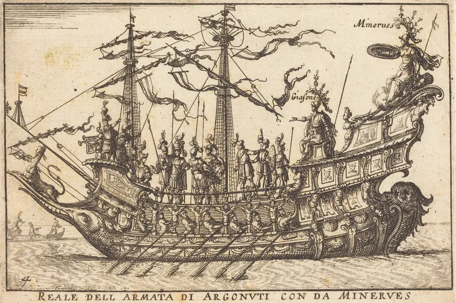 Reale dell'Armata di Argonuti con da Minerves by Balthasar Moncornet