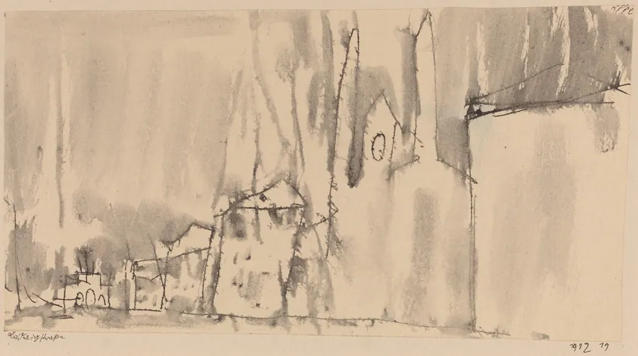 Ludwigstrasse by Paul Klee