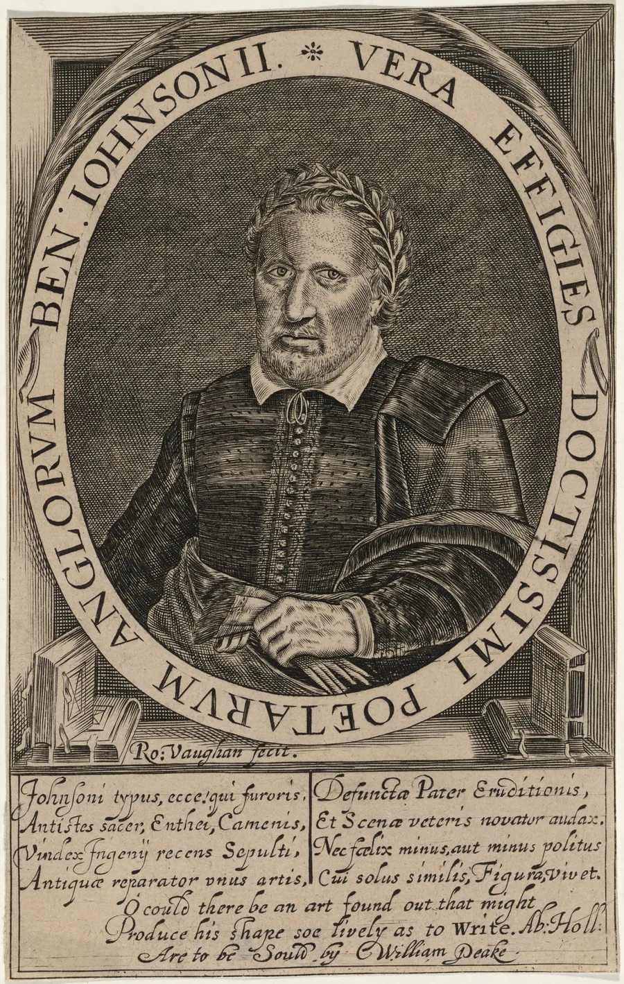 Ben Jonson by Robert Vaughan