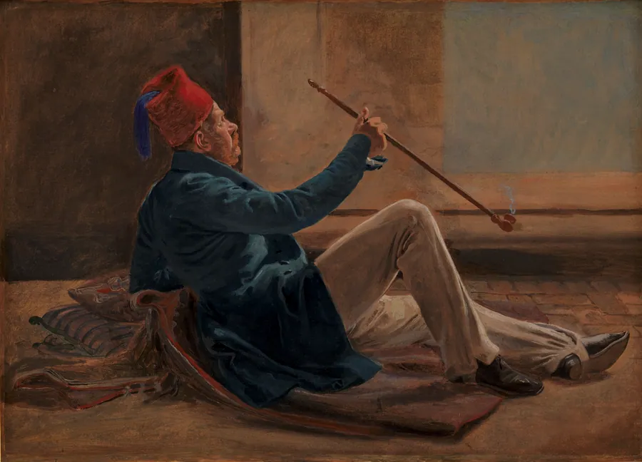Arkitekten Gottlieb Bindesbøll by Constantin Hansen