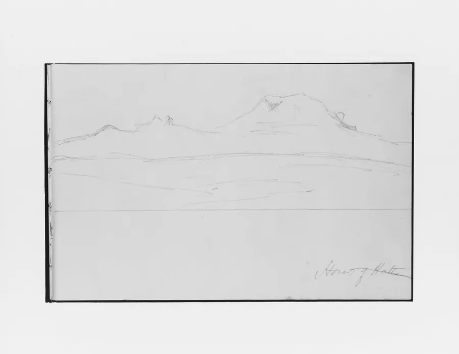 Horn of Haifa (from Sketchbook) by Mary Newbold Sargent