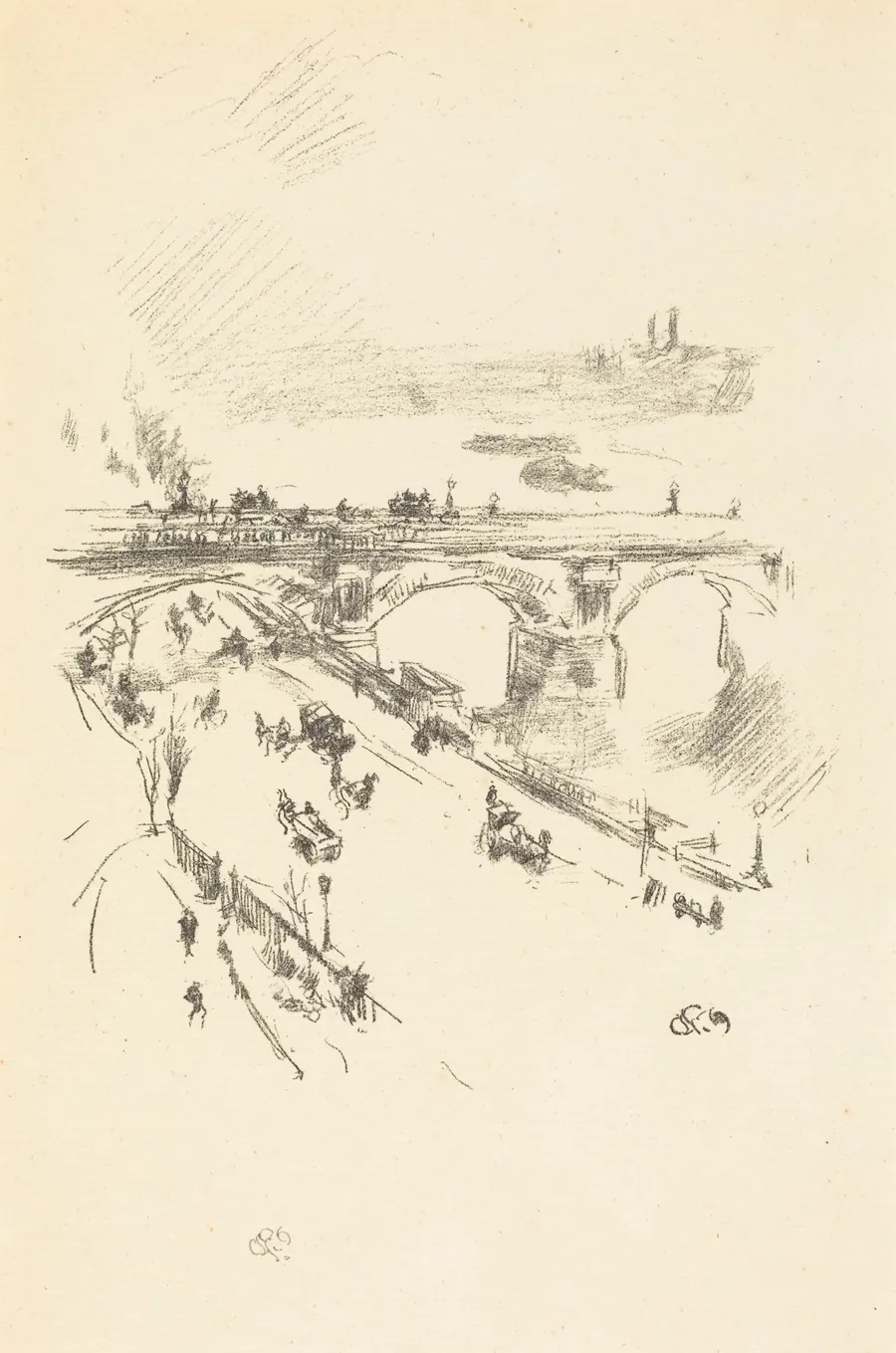 Waterloo Bridge by James McNeill Whistler