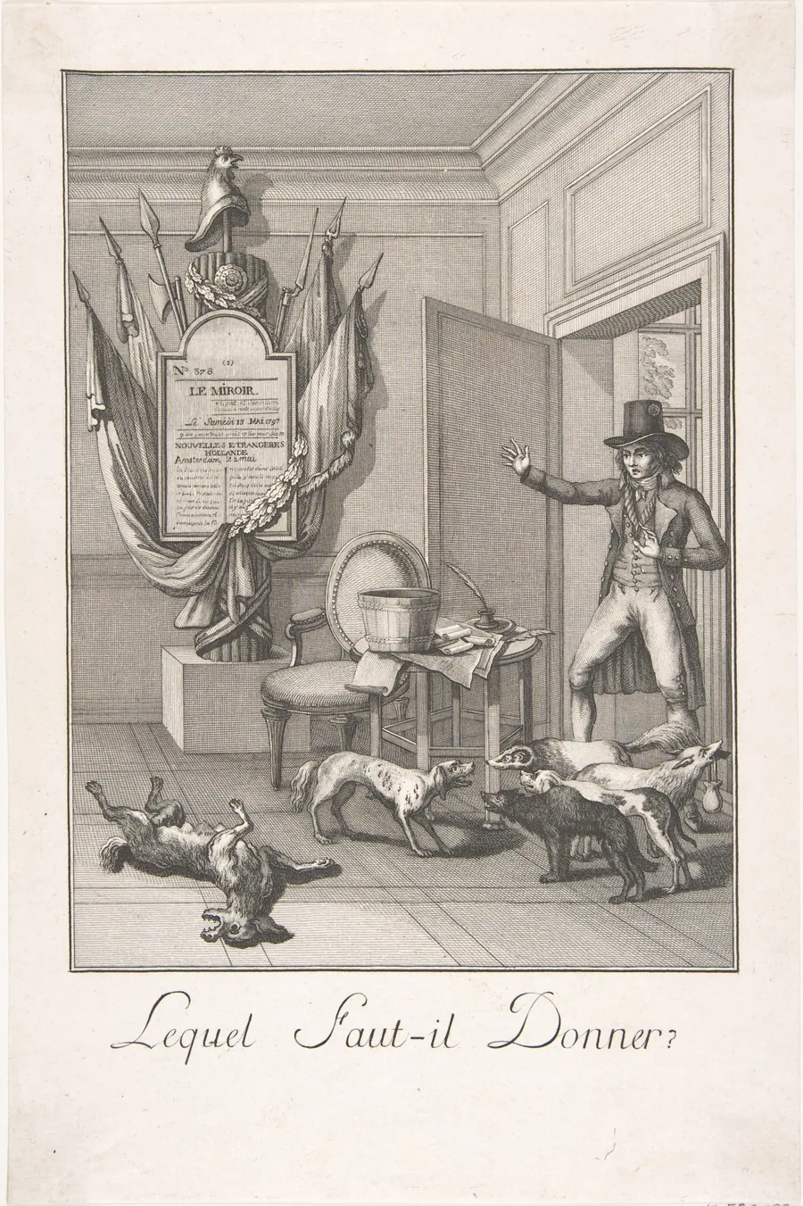 Lequel Faut-il Donner? by Anonymous, French, 18th century