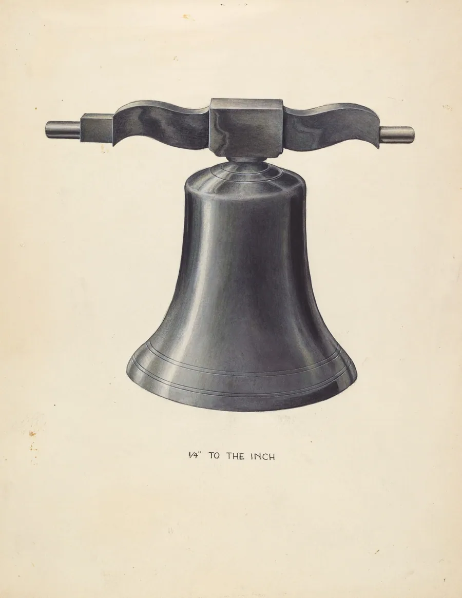 Bell - From Swedish Church by Wellington Blewett