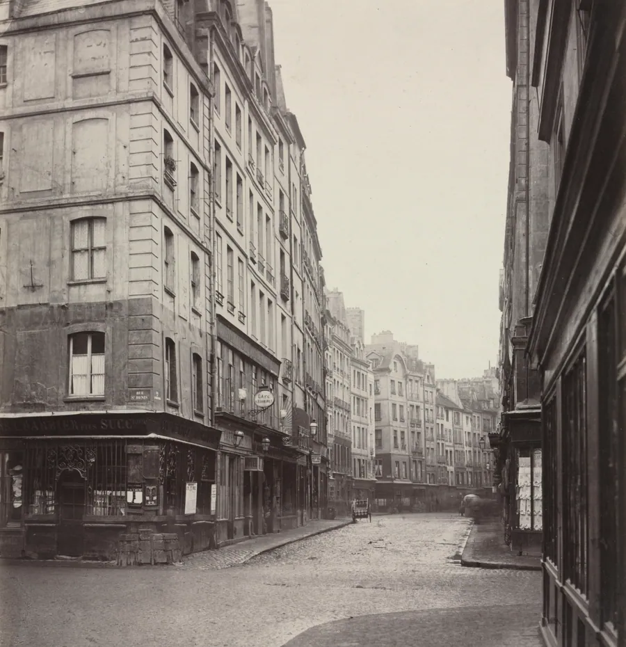 Rue de la Ferronnerie by Charles Marville