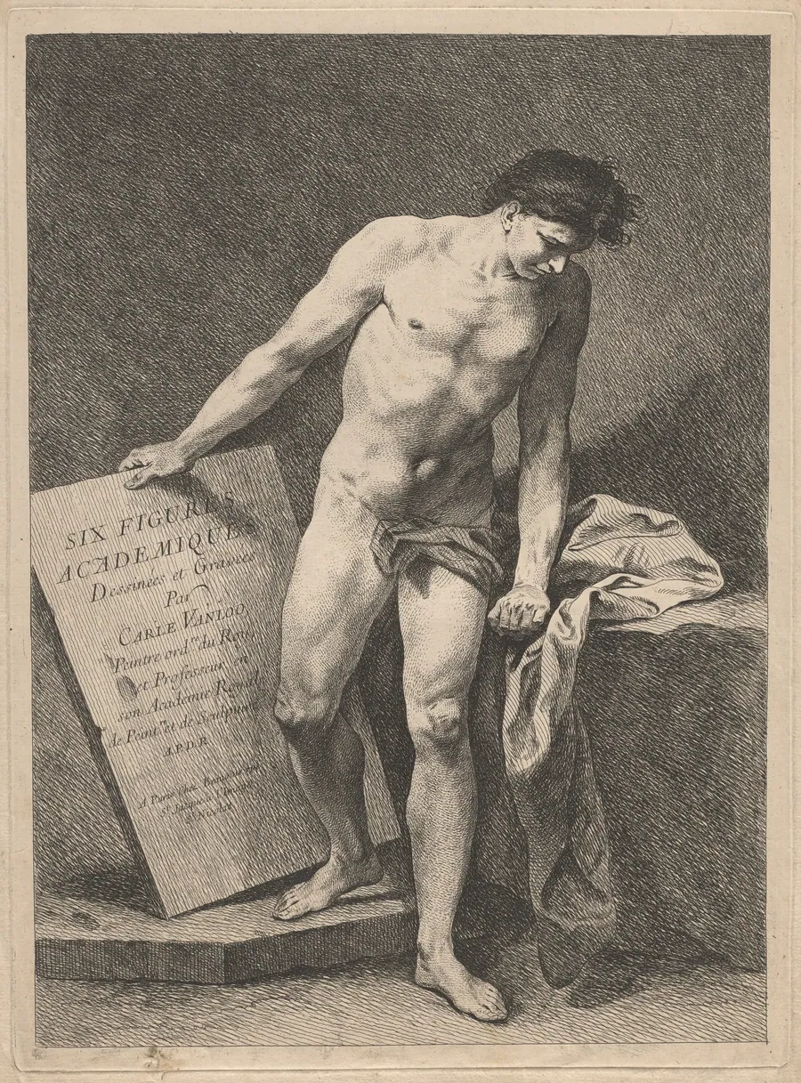 Title Page by Carle Van Loo