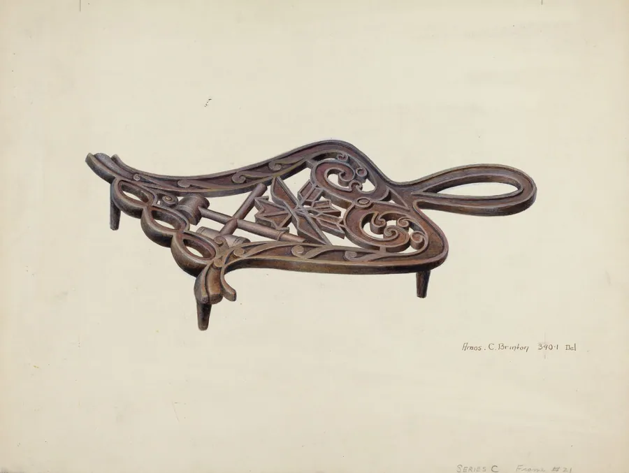 Flat Iron Stand by Amos C. Brinton