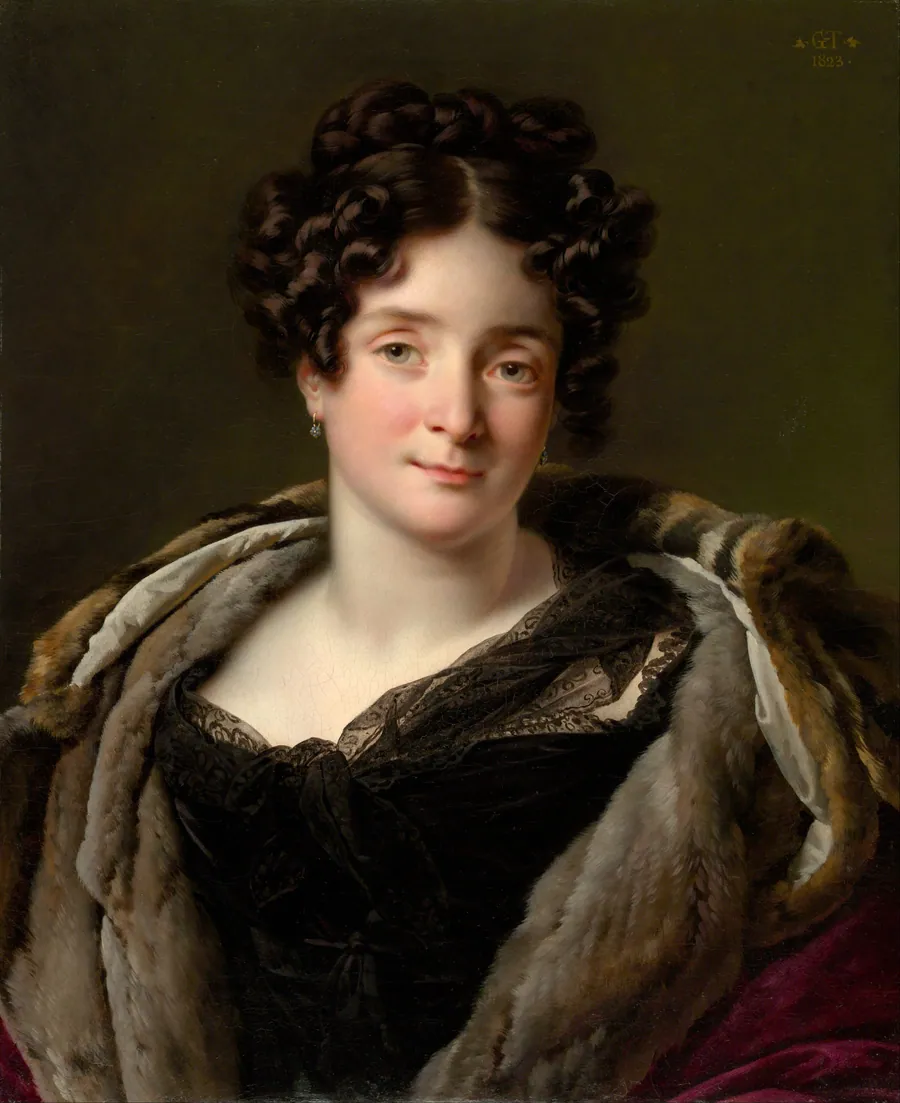 Madame Jacques-Louis-Étienne Reizet (Colette-Désirée-Thérèse Godefroy, 1782–1850) by Anne Louis Girodet-Trioson