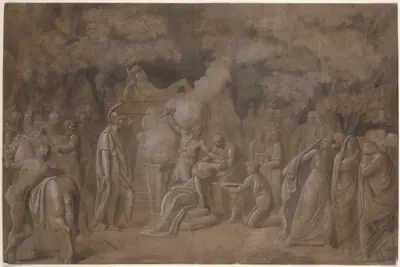Death of Iphigenia (?)