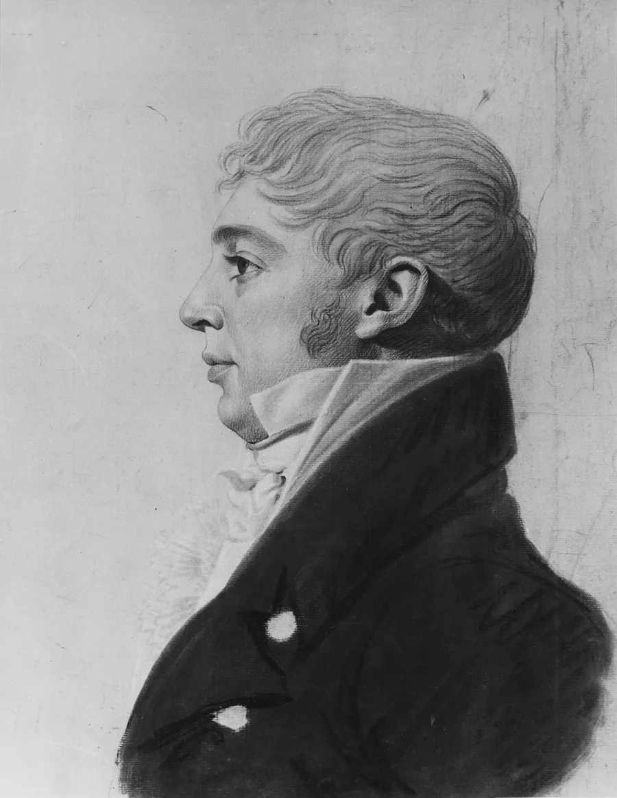 Alexander Rider (?) by Charles Balthazar Julien Févret de Saint-Mémin