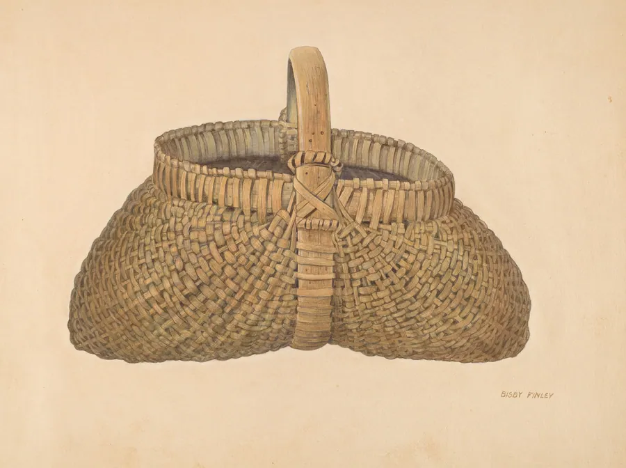 Wicker Basket by Bisby Finley