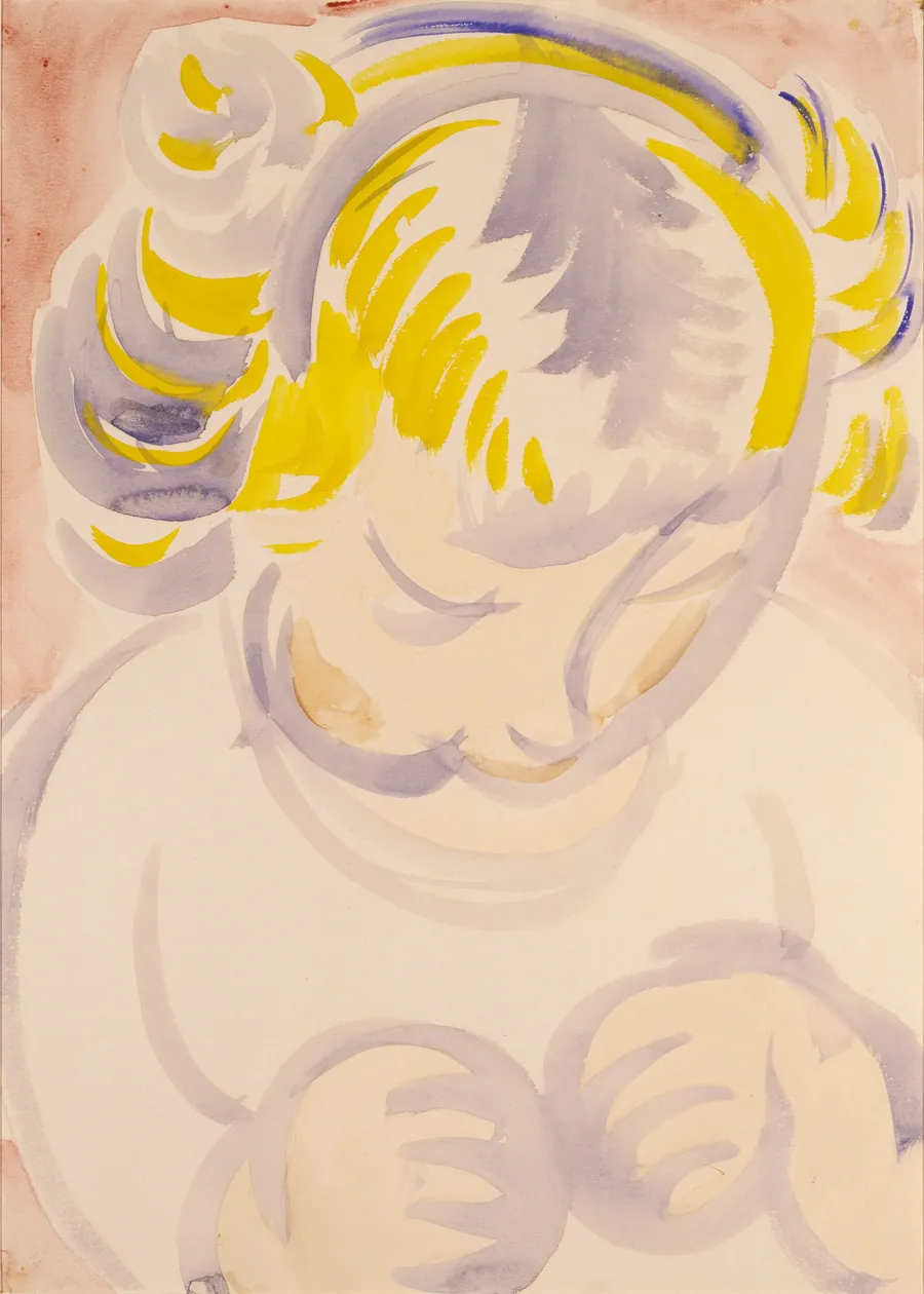 The Artist's Daughter by H. Lyman Saÿen, born Philadelphia, PA 1875-died Philadelphia, PA 1918