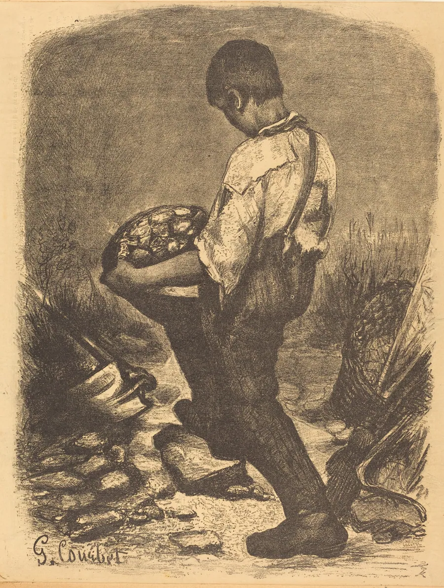 The Stone Breaker by Firmin Gillot
