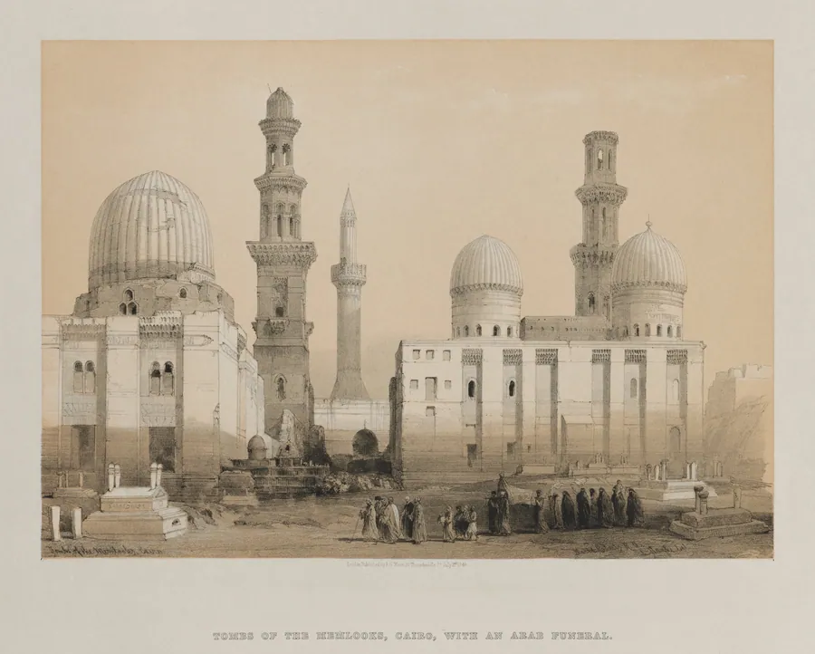 Egypt and Nubia, Volume III: Tomb of the Memlooks, Cairo by Louis Haghe