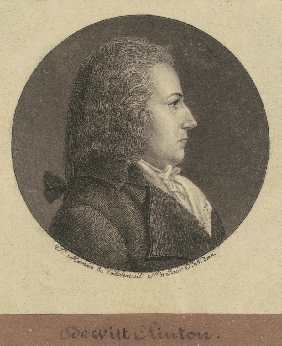 DeWitt Clinton by Charles B. J. Févret de Saint-Mémin