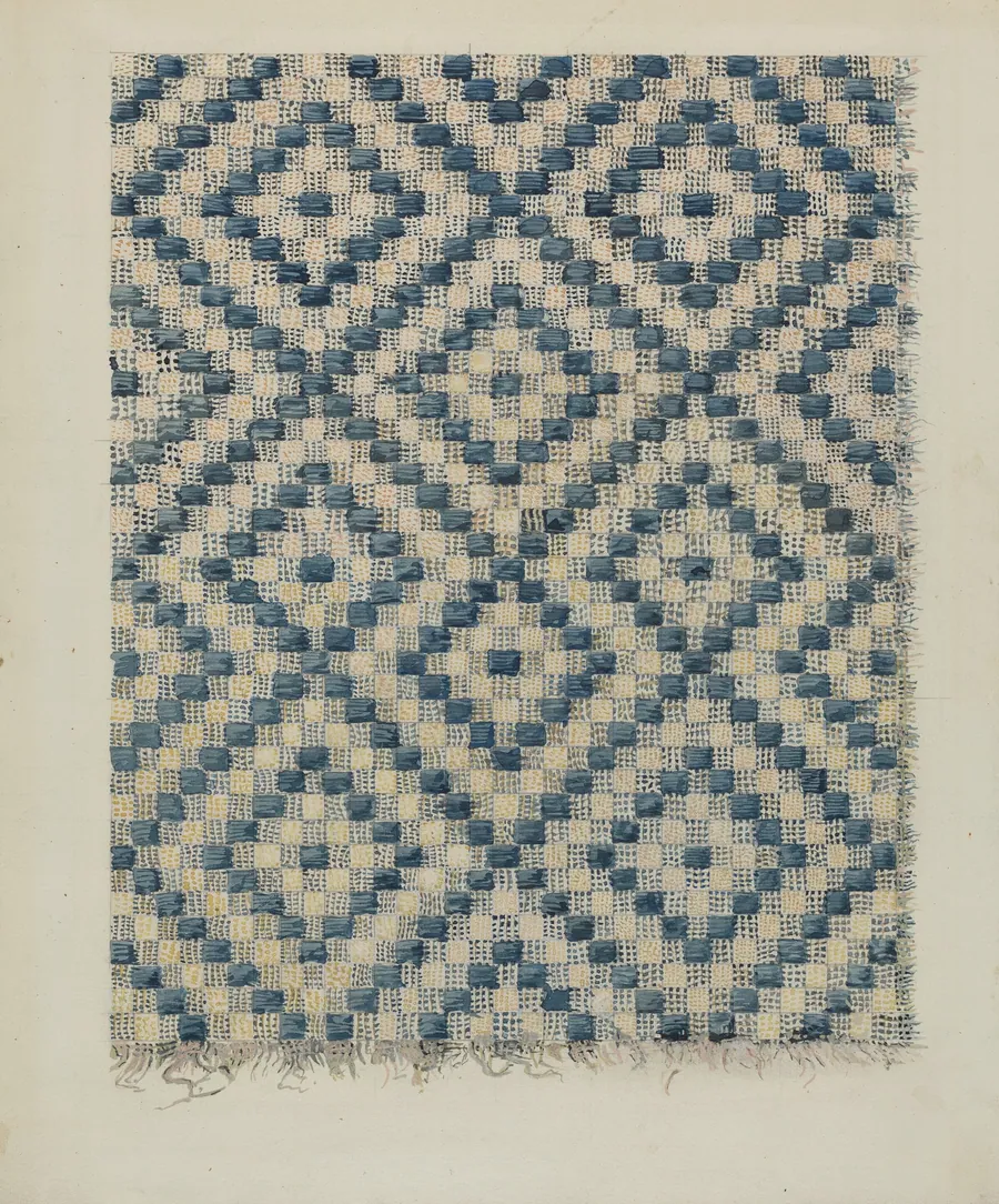 Coverlet Fragment by Alois E. Ulrich