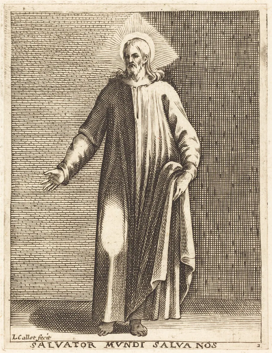 Salvator Mundi by Jacques Callot