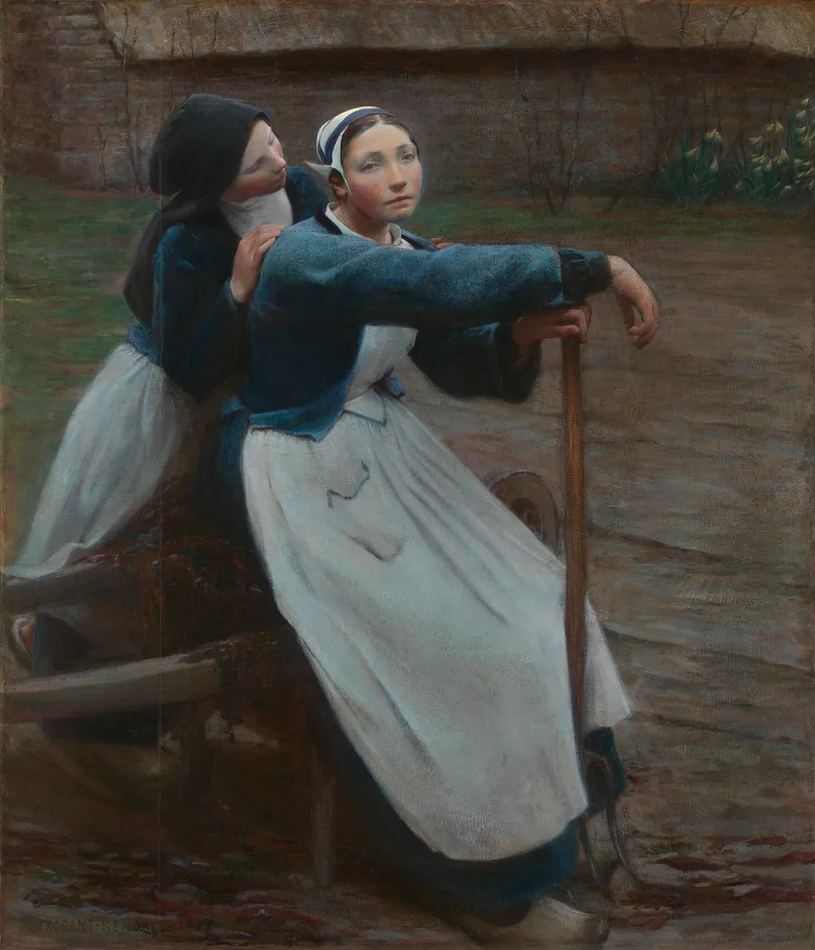 Désirs by William Sergeant Kendall, born Spuyten Duyvil, NY 1869-died Hot Springs, VA 1938