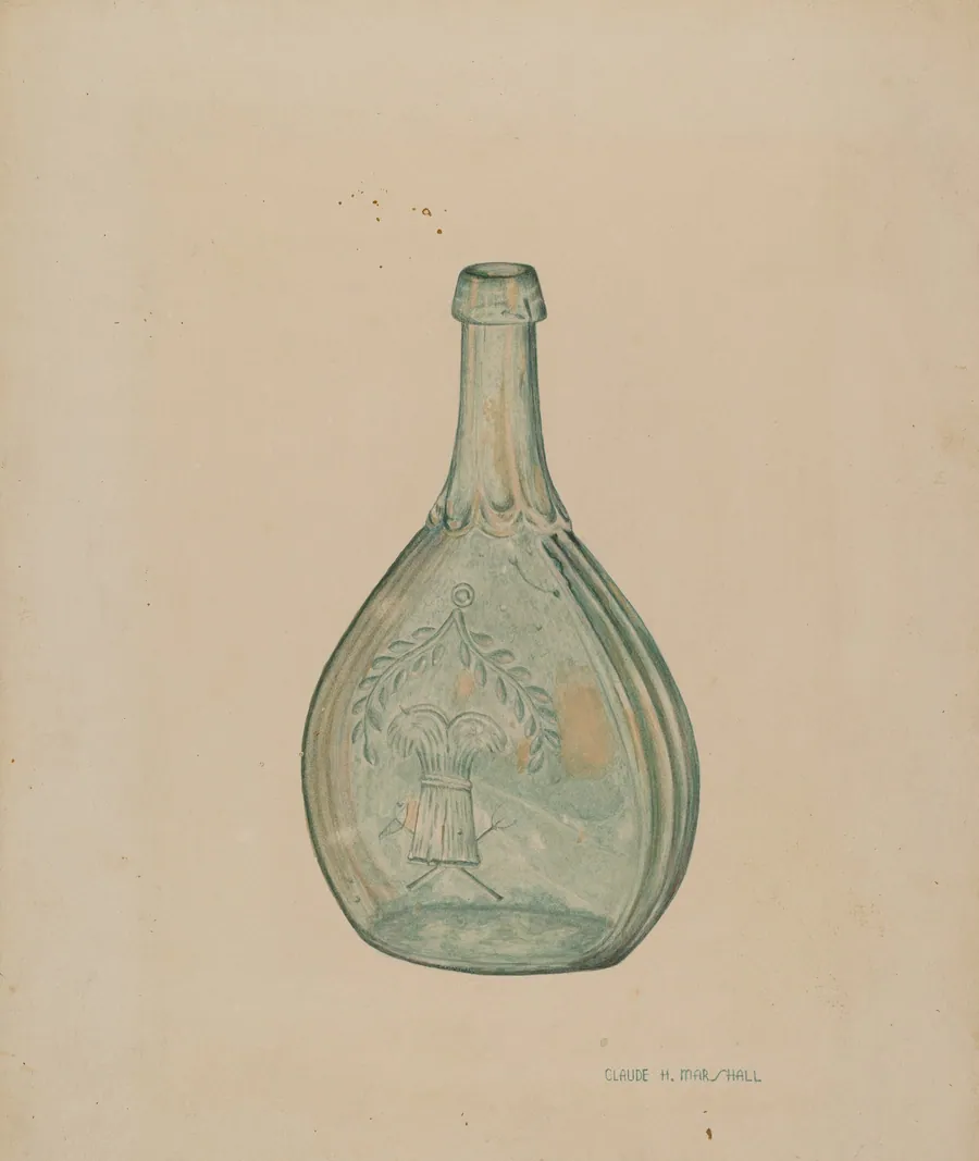 Glass Bottle by Claude Marshall