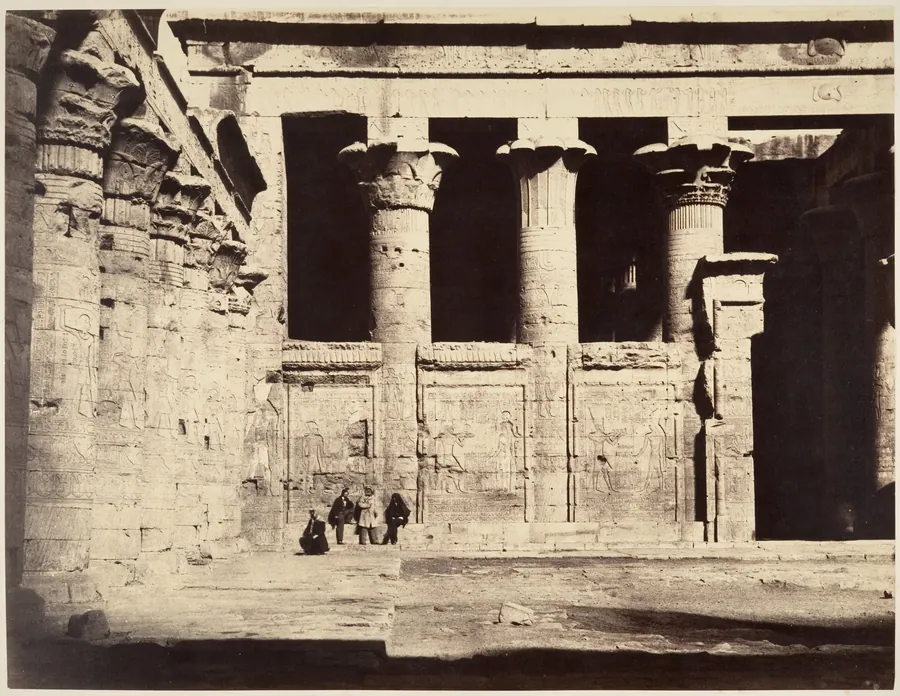 Temple of Edfu by Gustave Le Gray